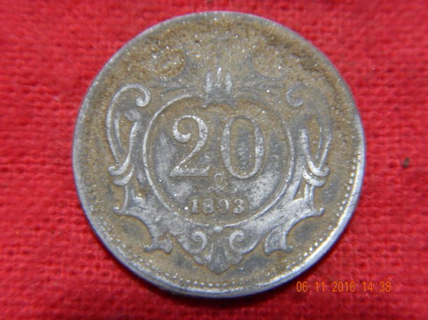 20 heller 1893