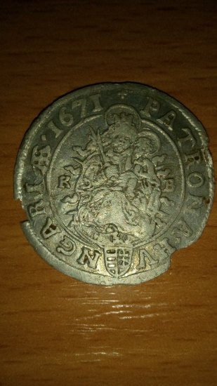 Leopopold I,  VI krejcar 1671