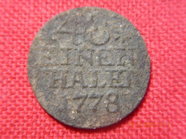 Einen thaler 1778