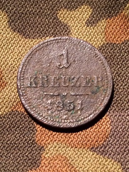 1 krejcar 1851