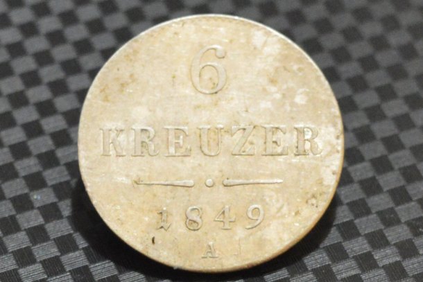 6 Krejcar 1849 A