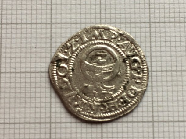 1/2 batzen.Georg Johan 1544-92.Pfalz-Velden. 1592.