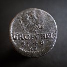 2 gröschel Fridrich II. Veliký 1748