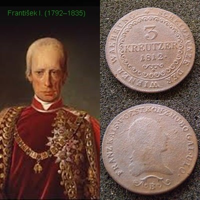 František I. (1792–1835) – 3 Kreuzer (Tříkrejcar) (č. 1196)