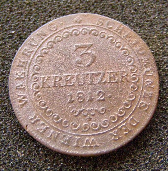 František I. (1792–1835) – 3 Kreuzer (Tříkrejcar) (č. 1196)