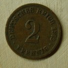 2 pfennig 1875