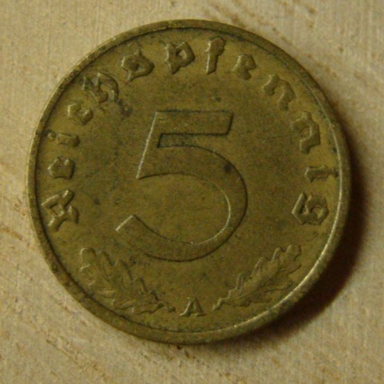 5 pfennig 1937