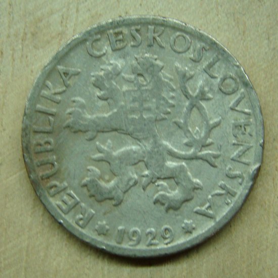 1 koruna 1929