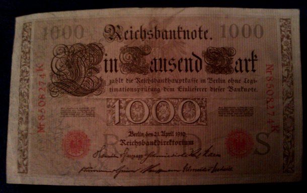 1000 Mark 1910