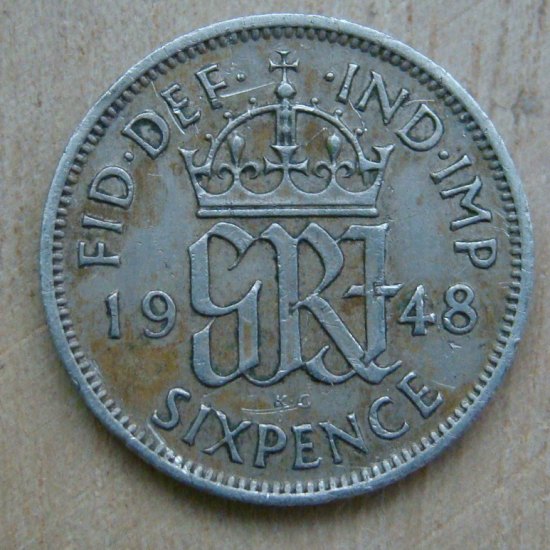 6 pence 1948