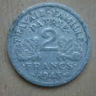 2 francs 1943