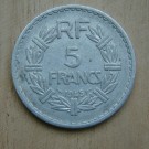 5 francs 1945