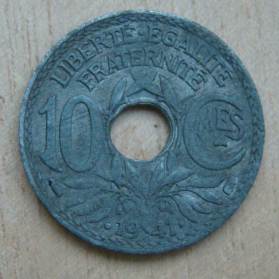 10 centimes 1941