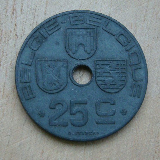 25 centimes 1944