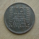 Francie 10 francs 1949