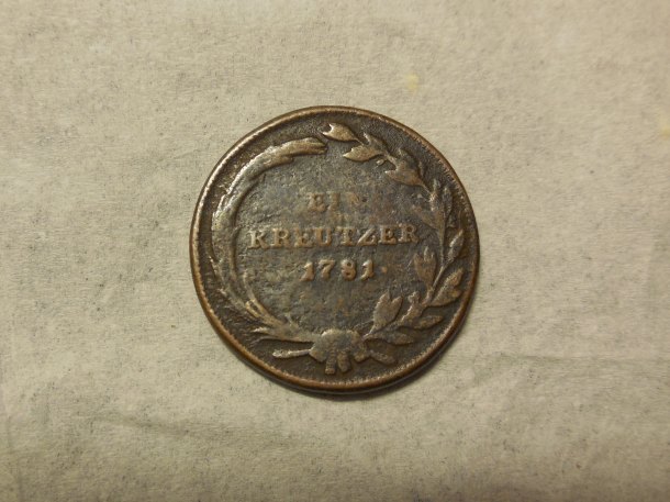 1 Kreutzer 1781