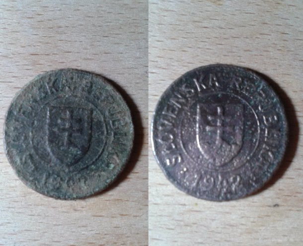 1.koruna slovenská 1942