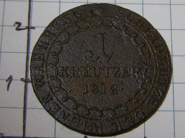 1 kreuzer 1812 S