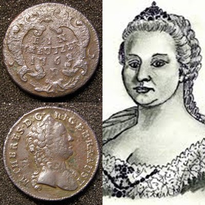 Marie Terezie (1740–1780) – ein Kreutzer (Krejcar) (č. 420)