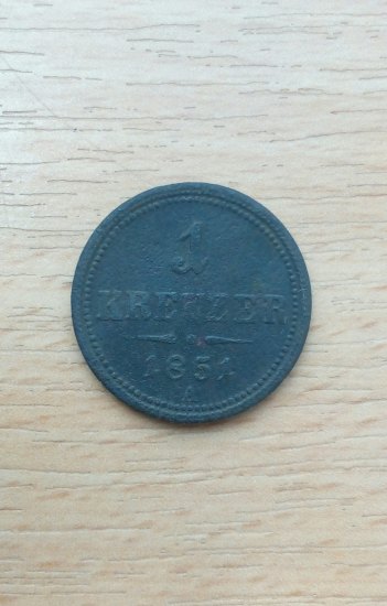 1 Kreuzer 1851 A