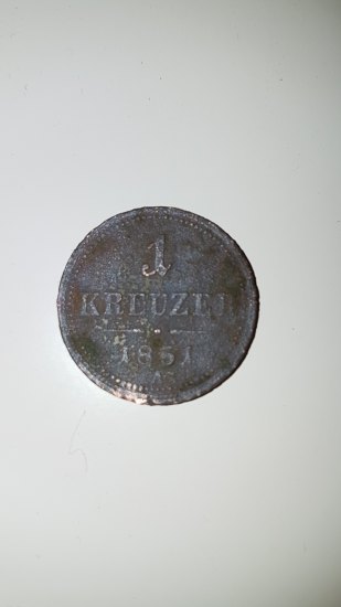 1 krejcar 1851