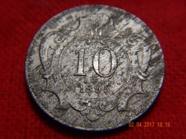 10 heller 1895