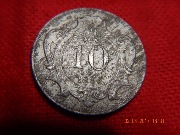 10 heller 1895