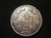 4 kreuzer 1861 A