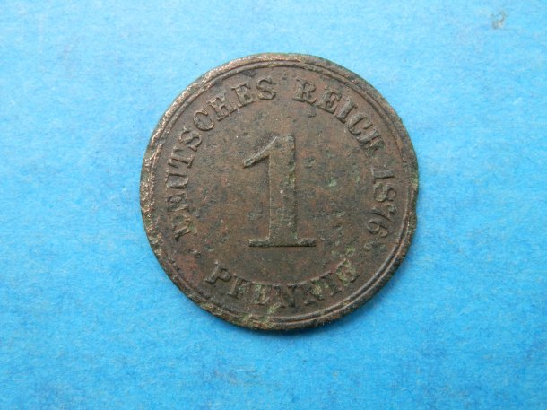 1 Pfennig 1876