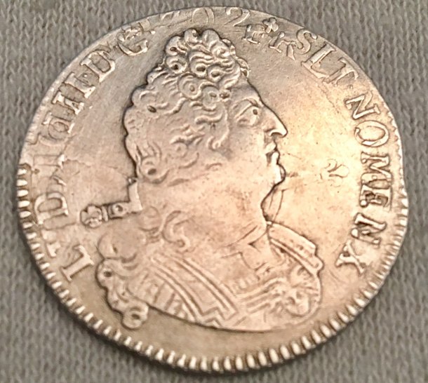 Louis XIV 1/2 Ecu (1704)