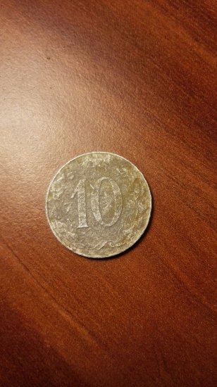 10 haléř 1953