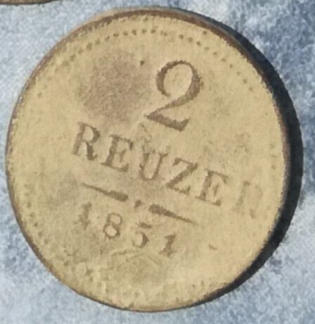 2 Kreuzer.