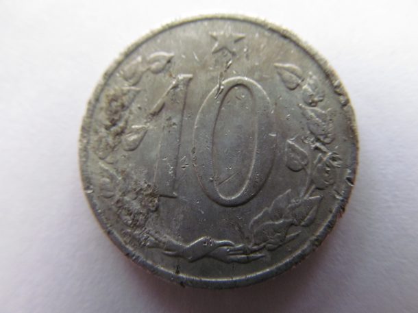 10 haléř 1962  ČSSR