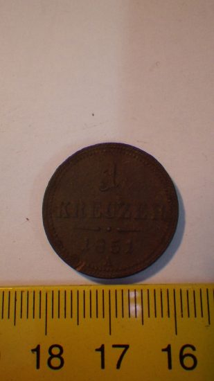 1 Krejcar 1851 (A)