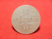 6 kreuzer 1849 C