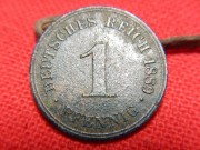 1 pfennig 1889 A