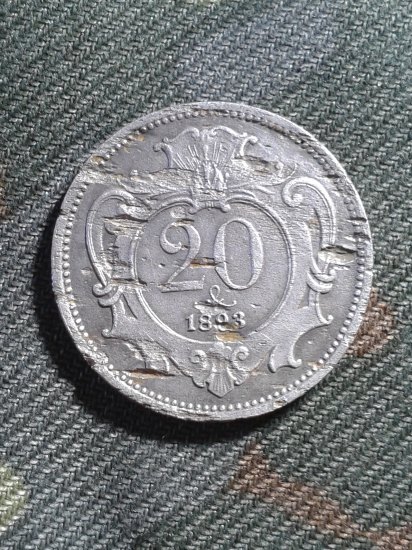 20 heller 1893