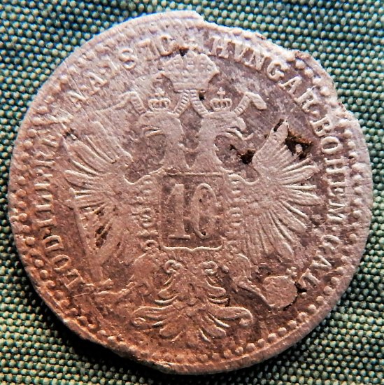 10 KREUZER 1870