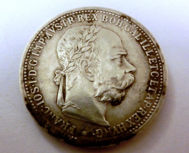 František Josef I., 1 Krone 1895 (fešácká)