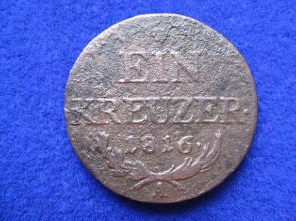 Ein Kreuzer 1816