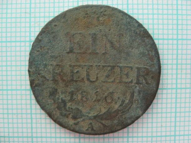 Ein Kreuzer 1816