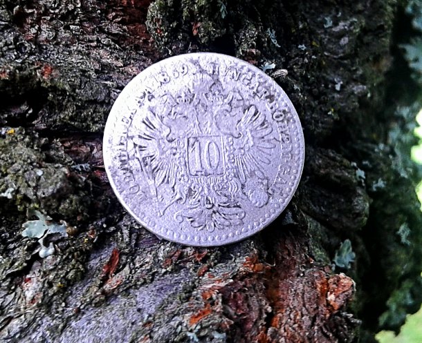 .:10Kr. 1869:.