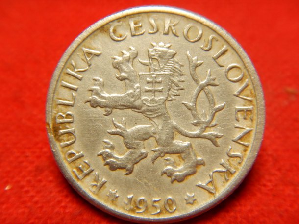 1 koruna 1950