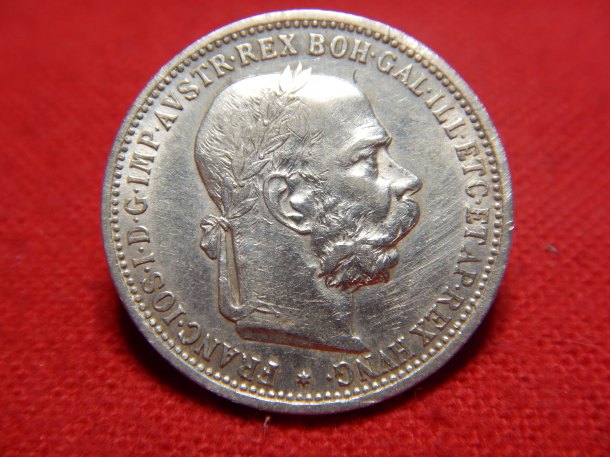 1 koruna F.J. 1893