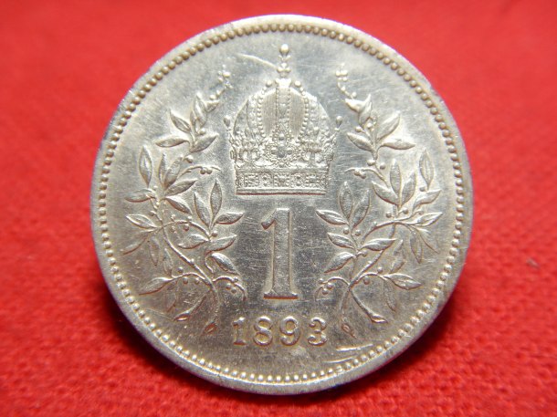 1 koruna F.J. 1893