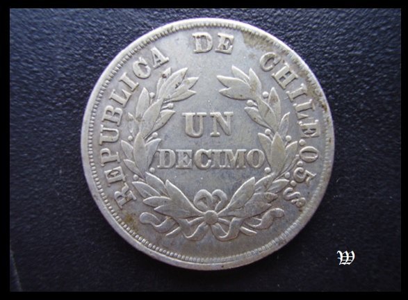 ►Un decimo 1887◄