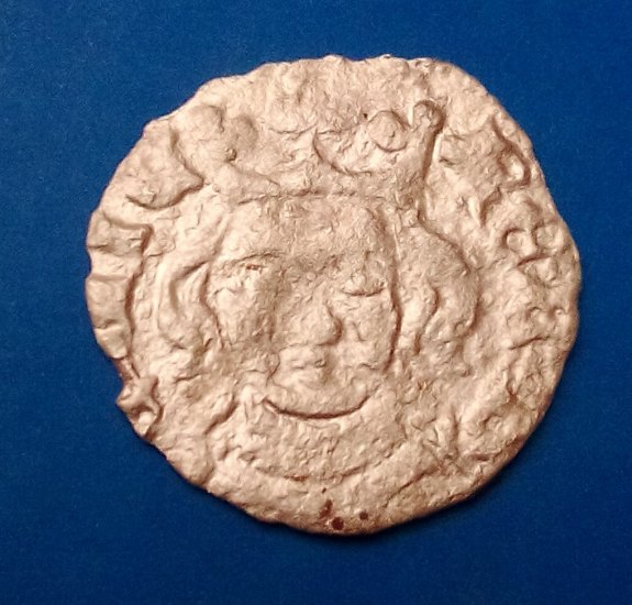 Peníz Václava IV. z let 1383-1384