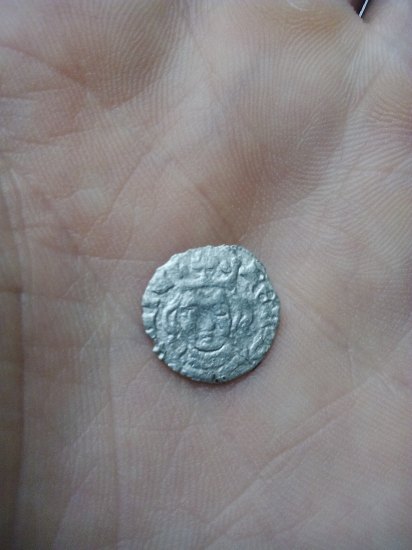 Peníz Václava IV. z let 1383-1384