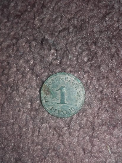 1 PFENNIG 1892