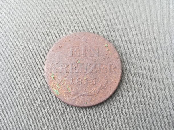 EIN KREUZER 1816